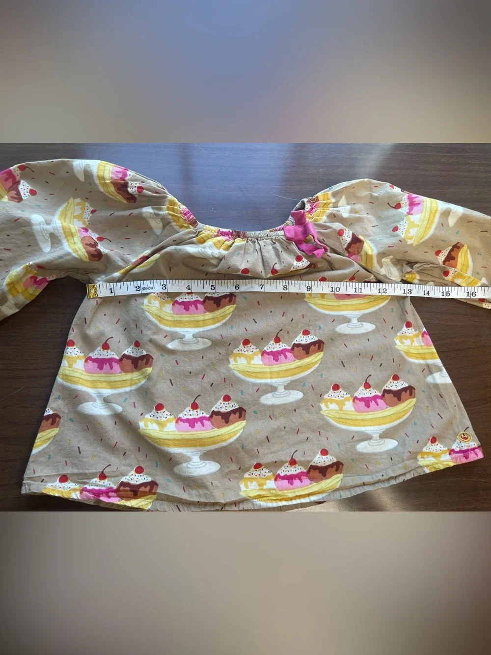 Happy by Pink Chicken Banana Split Top